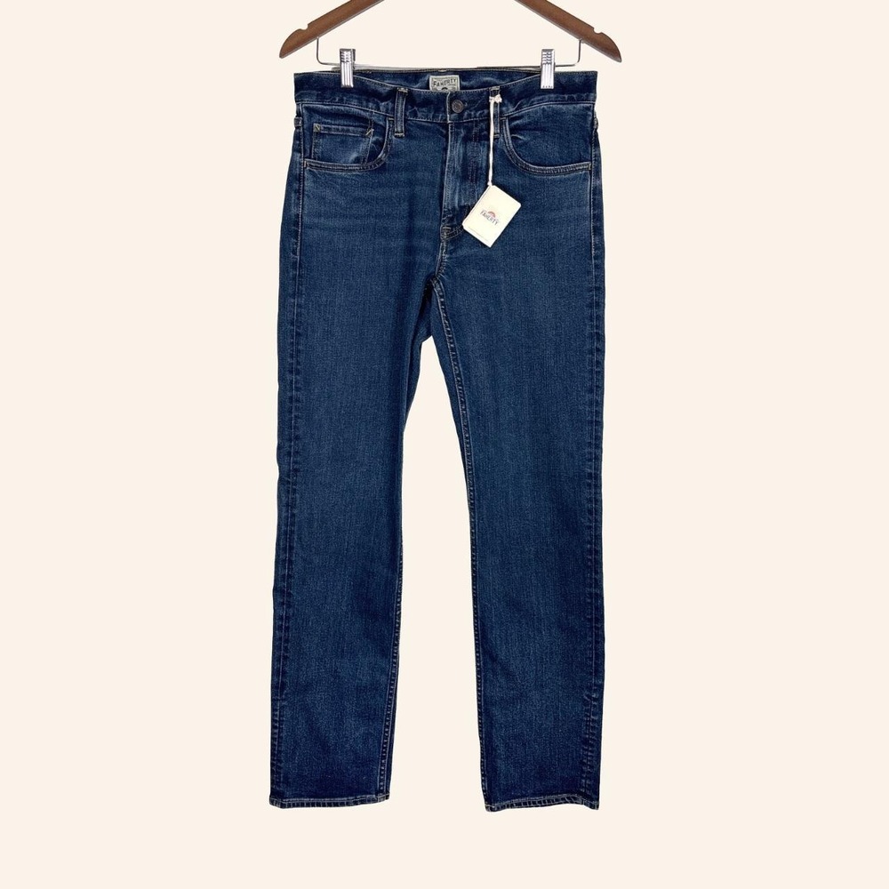 Faherty Slim Straight Denim in Cove Point Wash